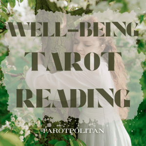Well-being tarot email reading is the ideal spread to develop a deeper consciousness of your state of being. This is an eight-card reading that focuses on your present well-being, the cause and effect of your state, internal and external factors, short-term changes, weaknesses and strengths, as well as the outcome or resolution suggested by the cards. It include a psychic intro, plus 8-card tarot reading, and a conclusion. Get answers to your question within 1-48 hours in a digital PDF format for £20.